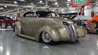 1937 Ford Coupe Phantom Custom Award Winner amp Engine Sound on My Car Story with Lou Costabile [upl. by Galasyn754]