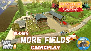 MORE FIELDS  Kleines Land Gameplay Episode 13  Farming Simulator 19 [upl. by Oilicec]