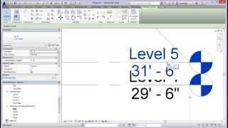 Working with Levels and Grids in Revit 2014 [upl. by Hiroko]