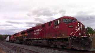 CPKC CP 420 with KCS 4804 passing Palgrave [upl. by Eulalia]