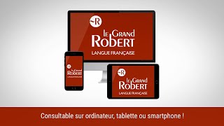 Le Grand Robert de la langue française  Le plus grand dictionnaire numérique [upl. by Dammahum]