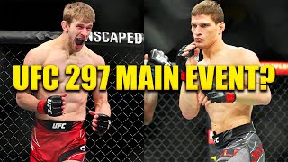 Arnold Allen vs Movsar Evloev Announced For UFC 297 [upl. by Sito]