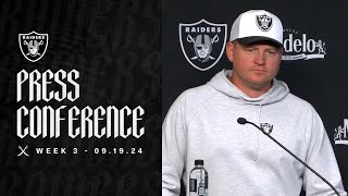 Coach Getsy ‘It’s All About Getting Better Every Single Day’  Raiders  NFL [upl. by Ariayek133]