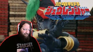 American Watches Kyoryu Sentai Zyuranger Episode 12 My Master Reaction [upl. by Tilney103]