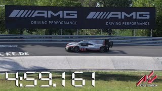 Assetto Corsa  2018 Porsche 919 Hybrid Evo  Nürburgring Nordschleife Lap Times  459161 [upl. by Aneeled]