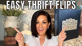 EASY High End THRIFT FLIP DIY Decor Ideas [upl. by Inilam588]