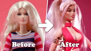 Barbie Dolls Plastic Surgery Makeover shorts barbie makeover [upl. by Valerlan871]