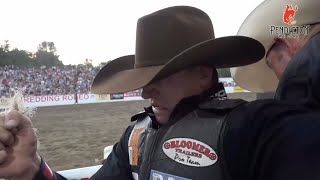 Zeke Thurston  2024 Redding Rodeo [upl. by Nolyaw]