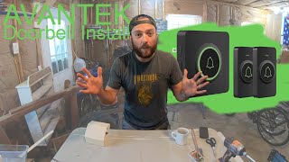 How to Install Avantek Wireless Doorbell [upl. by Ardussi733]