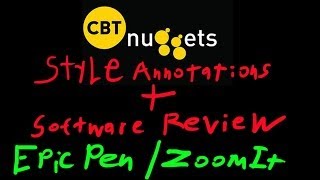 CBT Nuggets Style On Screen Drawing Annotations for free Software Review Epic Pen amp ZoomIt [upl. by Thorne]