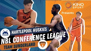 Hartlepool Huskies Vs Team Sunderland  KinoSport Basketball [upl. by Latimore]