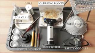 Learn silversmithing BASIC TOOLS Supplies to get started Silversmithing for beginners [upl. by Heater]