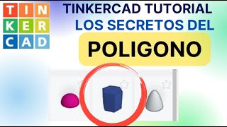 FUNCIONES DEL POLIGONO en TINKERCAD  TINKERCAD TUTORIAL [upl. by Yelrebmik]