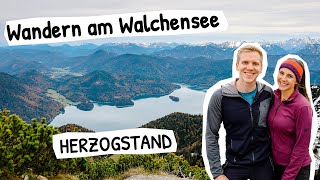 Wandern am WALCHENSEE Auf den HERZOGSTAND mit traumhafter Aussicht [upl. by Schober]