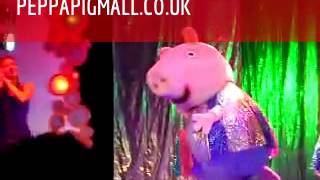 PEPPA PIG LIVE SHOW UK  SEE A CLIP TAKEN FROM PEPPA LIVE 2013 features george pig [upl. by Anuahsed]