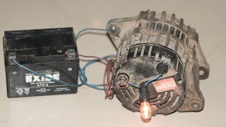 Car Alternator wiring Connection  Alternator Connection Kaise kare [upl. by Abijah]