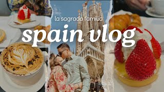 Spain Vlog Visiting La Sagrada Familia ParkingPizza BOampMIE Bakery and MORE [upl. by Alcina]