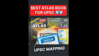 Mapping के लिए Best Book  Best Atlas Book For UPSC upscmapping [upl. by Farhsa]