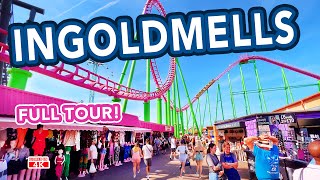 INGOLDMELLS SKEGNESS  Fantasy Island and Ingoldmells Market  Full Tour [upl. by Stephens27]