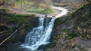 Wodospad Iwla Beskid Niski Chyrowa waterfall Low Beskid [upl. by Naenej]