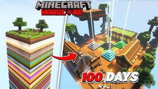 Minecraft 100 Days But Its a Random Layer One Chunk  HINDI [upl. by Ahtnahc]