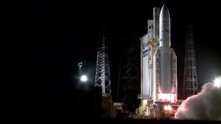 An “Epic” launch Arianespace’s Ariane 5 soars to success for longtime customer Intelsat [upl. by Bank737]