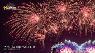 The 11th Philippine International Pyromusical Competition  Team United Kingdom [upl. by Syst]