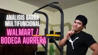 ANÁLISIS BARRA DE DOMINADAS WALMARTBODEGA AURRERA Analizando la estación pull ups ATHLETIC WORKS [upl. by Eboj]