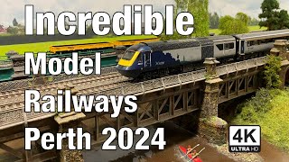 Perth Model Rail Exhibition 2024 in 4K  Episode 350 [upl. by Yunfei]