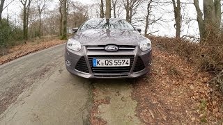 Ford Focus review testdrive 10 l EcoBoost 125 hp  Autogefühl Autoblog [upl. by Holle]