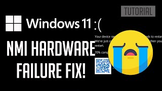 How To Fix NMI Hardware Failure BSOD Windows 1110 SOLVED [upl. by Ekud]