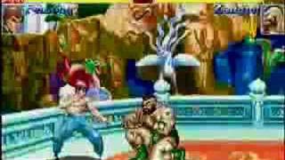 Hyper Street Fighter II X Multi Character Combo Exhibition [upl. by Liu]