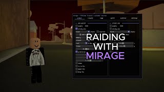 RAIDING IN DAHOOD WITH THE BEST EXTERNAL MIRAGE OP SILENTAIM STARS USE🌟 [upl. by Strenta]