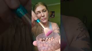 Bronzing pearls ASMR no mic asmr viralasmr viralpost tingles asmrtrigger satifying relaxing [upl. by Ailati711]