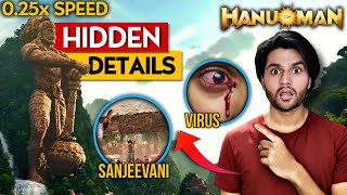 I Watched HanuMan Trailer in 025x Speed and found HIDDEN DETAILS [upl. by Rriocard]