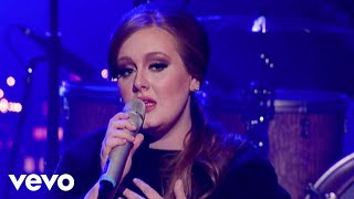 Adele  Someone Like You Live on Letterman [upl. by Marc]