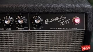 Fender Bassman 100T Head amp 15quot Cab [upl. by Kcaj]