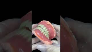 suction denturesdentist dentalclinic dentallab removabledenture smilemakeover dentistry [upl. by Lorenz918]