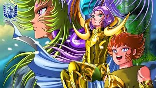 ¡SHION REVELA A MU UNA DE LAS 4 ARMADURAS SECRETAS Y SU PODER Saint Seiya [upl. by Junius]