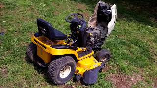 2005 Cub Cadet riding mower 26 hp 50 inch deck [upl. by Melesa]