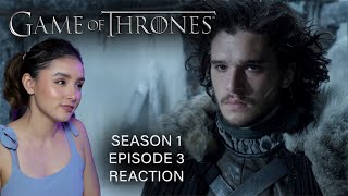 Lord Snow  Game of Thrones Reaction  Season 1 Episode 3 First Time Watching [upl. by Ljoka]