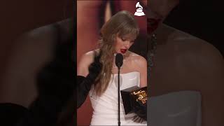 TAYLOR SWIFT Wins Best Pop Vocal Album For MIDNIGHTS At The 2024 GRAMMYs taylorswift [upl. by Airdnalahs]