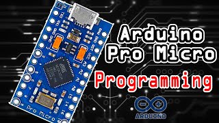 Getting started with the Pro Micro Arduino Board Leonardo  How To Program The Pro Micro atmega32u4 [upl. by Hu]