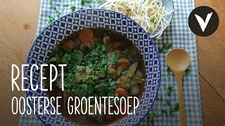 Oosterse Groentesoep  Recept  VETJEBOL [upl. by Ttiwed]