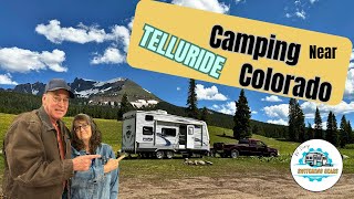 Colorado Camping Lizard Head PassTellurideBridal Veil FallsSouth Fork Preserve Trout Lake [upl. by Tikna]