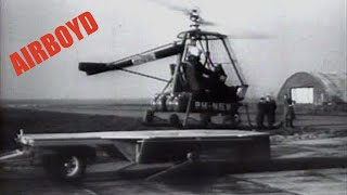 NHI Kolibrie Ramjet Helicopter 1957 [upl. by Debbi]