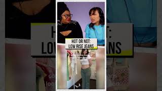 Are Low Rise Jeans Hot Or Not fashion lowrise jeans shorts [upl. by Indira]