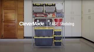 EASE Shelving  Quick Adjust Shelving System Usage [upl. by Brenan]