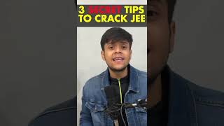 3 SECRET Tips to crack JEE  😉😱😈 jee [upl. by Cari723]