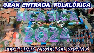 Gran Entrada Sica Sica 2024  Poderosa Morenada Central Norte CAPUNUTA 2024 [upl. by Jehial]